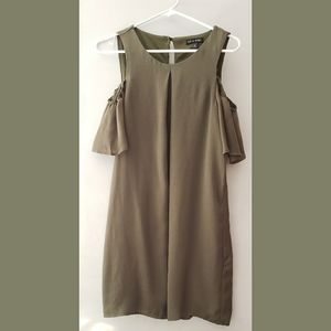 As U Wish | Cold Shoulder Shift Dress